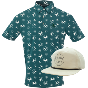 SwingJuice Men's Polo & Rope Hat Bundle