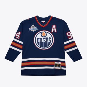 Mitchell & Ness Men's Nhl Dark Jersey Oilers 2005 Ryan Smyth