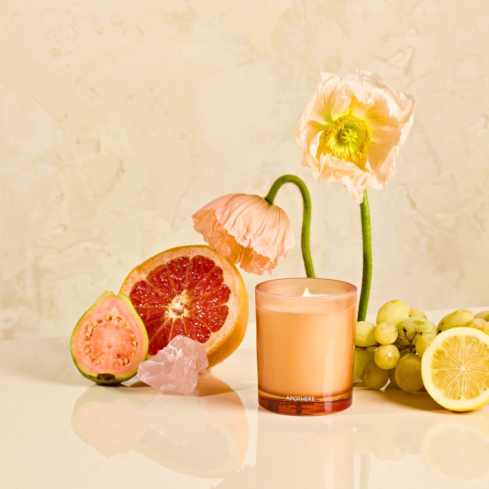 APOTHEKE Sea Salt Grapefruit Petite Candle - Image 2