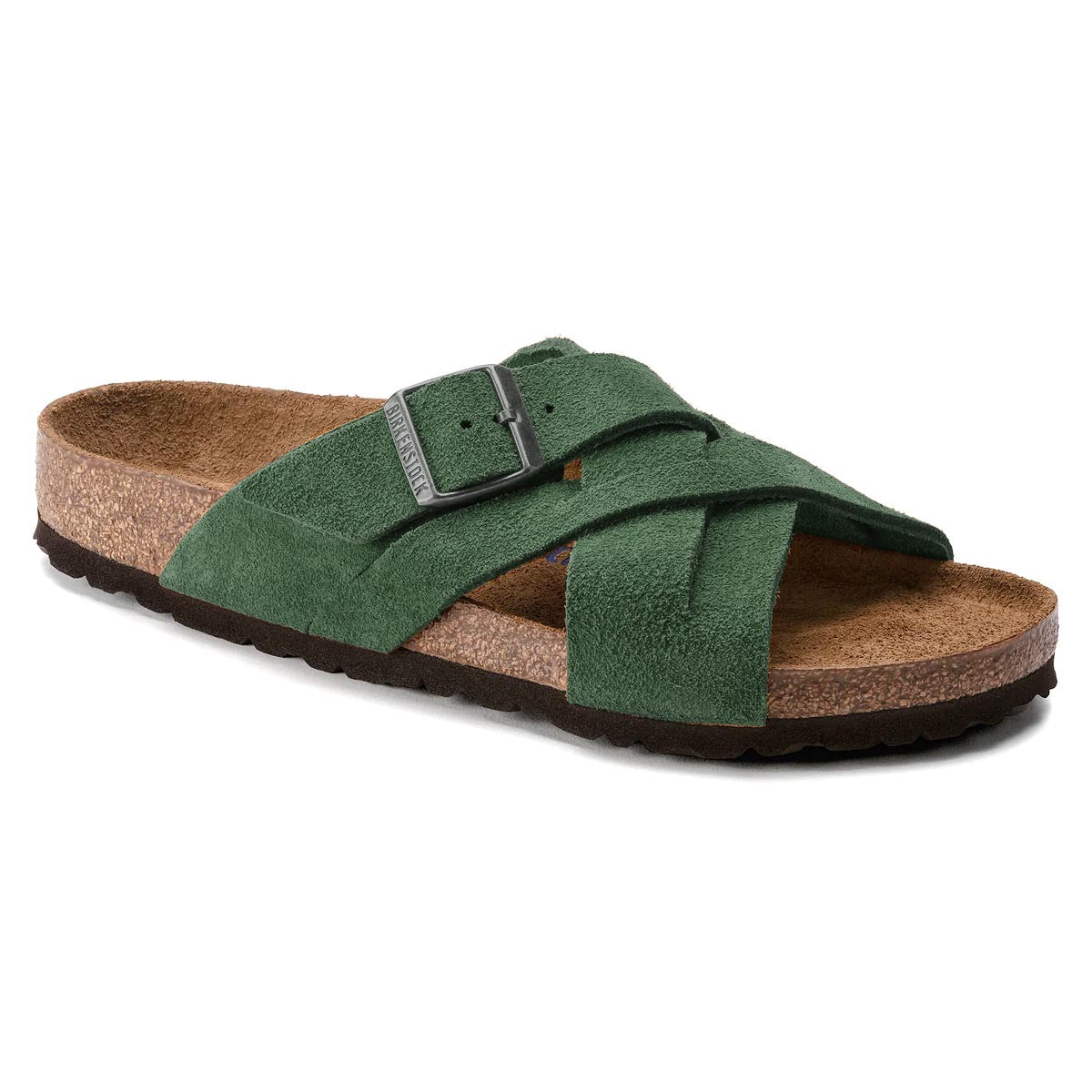 Birkenstock Lugano Soft Footbed Suede Sandals - Image 10