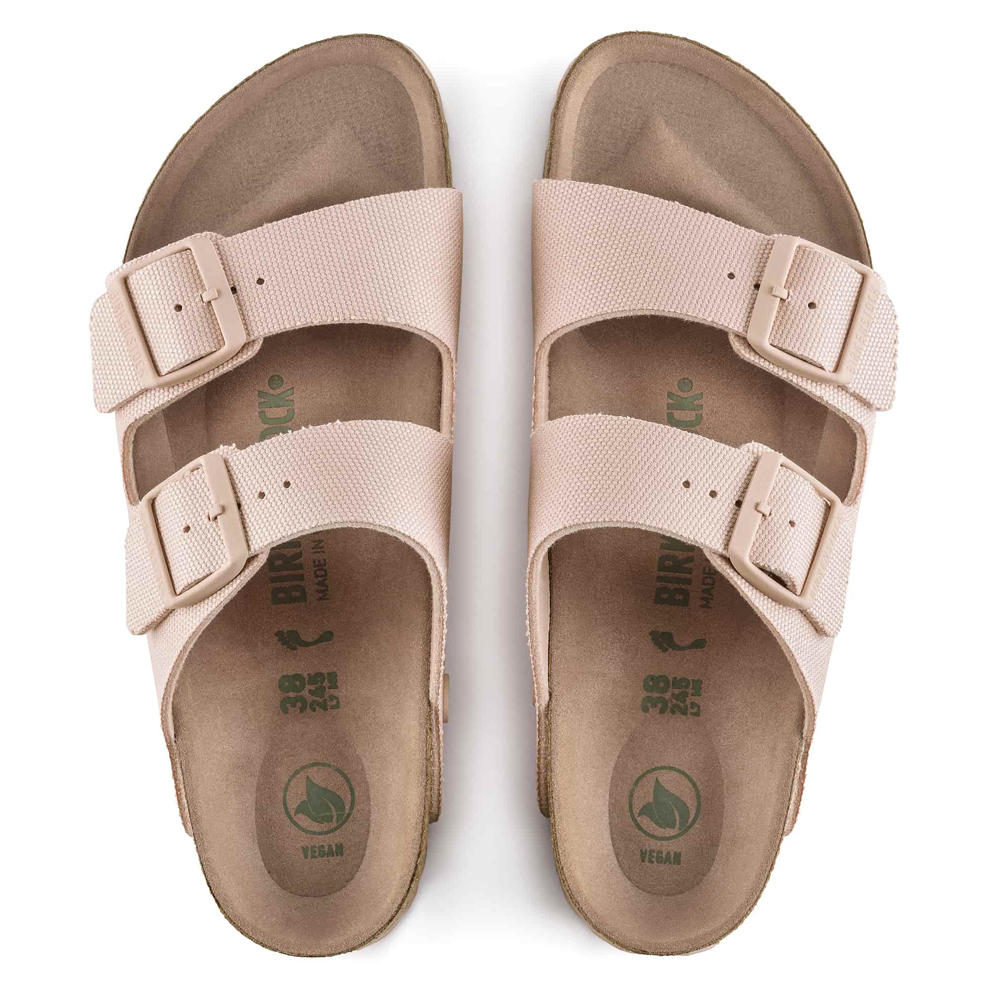 Birkenstock Arizona Vegan Textile Soft Pink - Image 3
