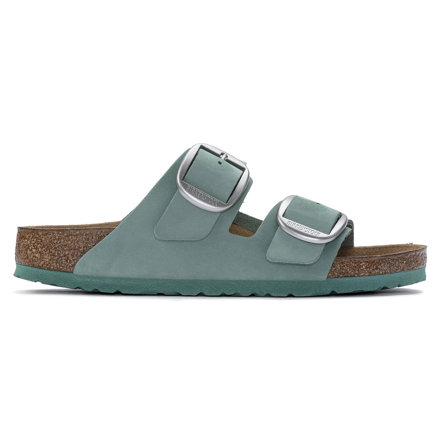 Birkenstock Arizona Big Buckle Natural Leather Nubuck Beryl - Image 4