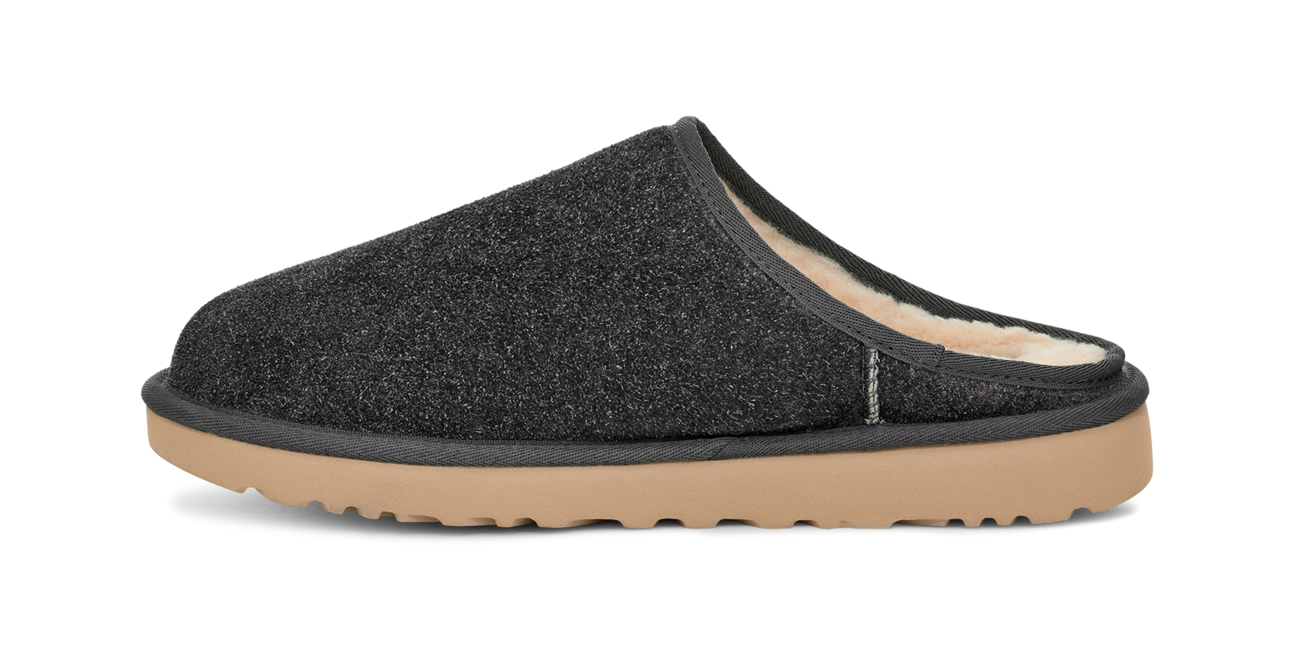 Ugg Men's Classic Slip-On Shaggy - 1153104-Dgry - Image 3