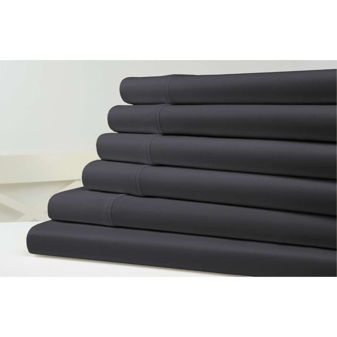 Kathy Ireland 1200 Thread Count 6 Piece Cotton Rich Sheet Set by Bed Bath Fashions - Image 8