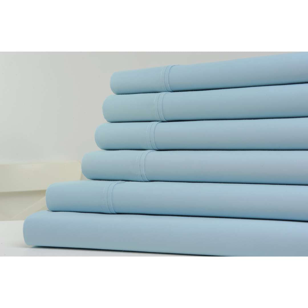 Kathy Ireland 1200 Thread Count 6 Piece Cotton Rich Sheet Set by Bed Bath Fashions - Image 5