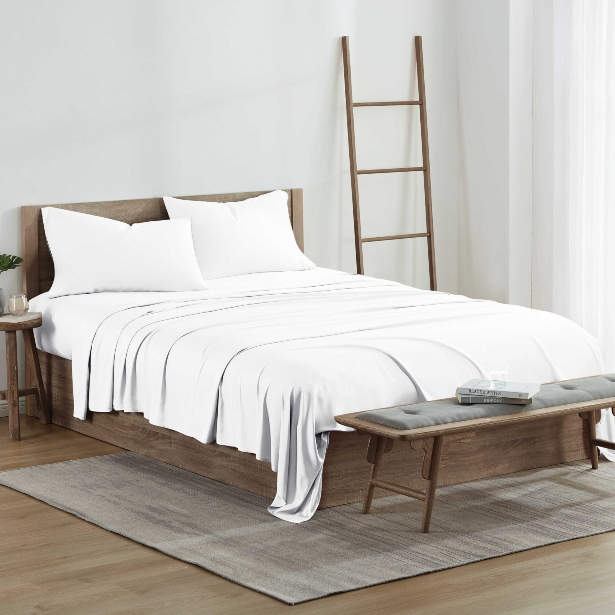 Kathy Ireland 300 Thread Count 100% Bamboo Sheet Set. by Bed Bath Fashions