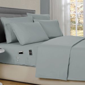 Kathy Ireland 6-Piece Smart Pocket Sheet Sets w/ Side Pocket by Bed Bath Fashions