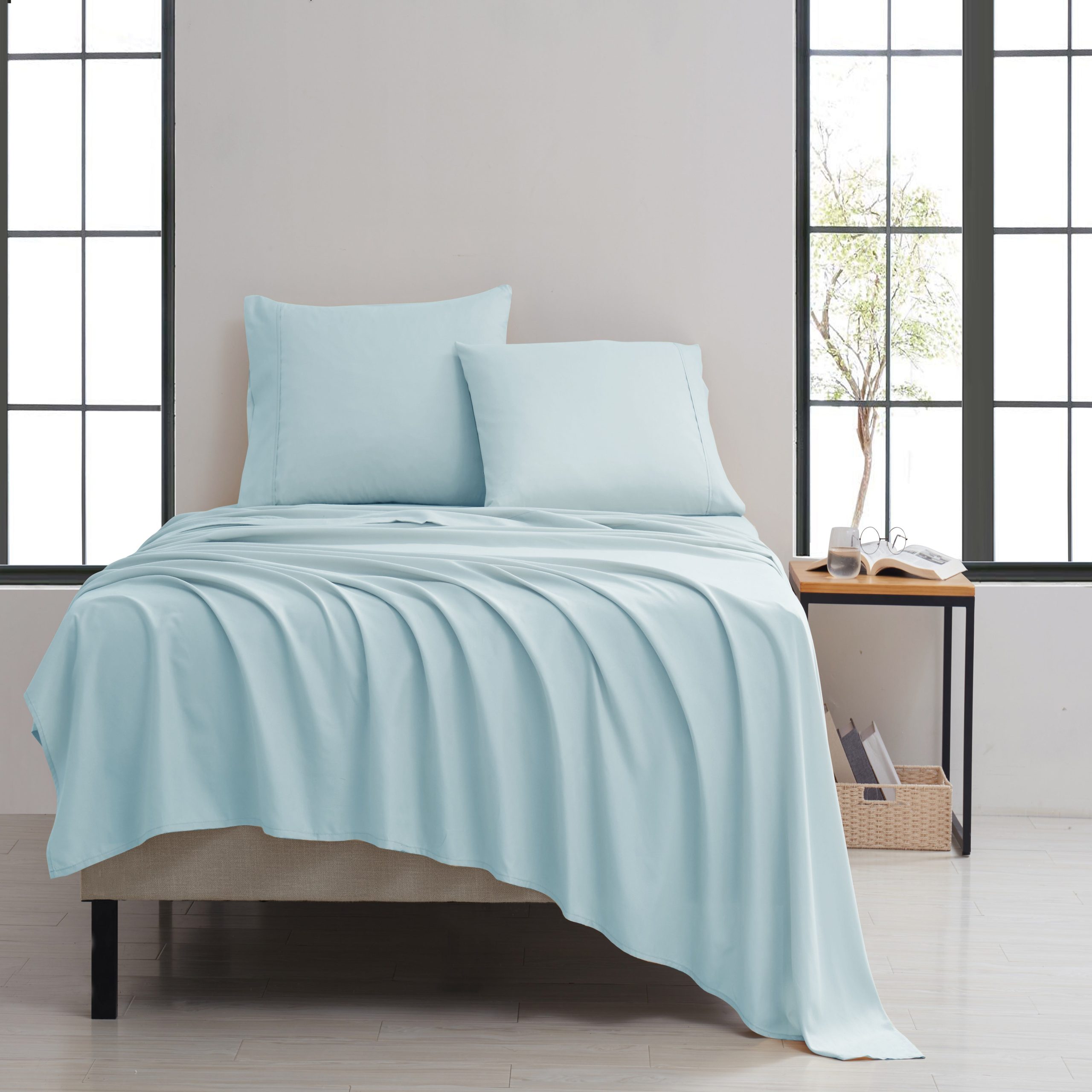 Kathy Ireland Twill Weave Luxury 4-Piece Sheet Set by Bed Bath Fashions - Image 4
