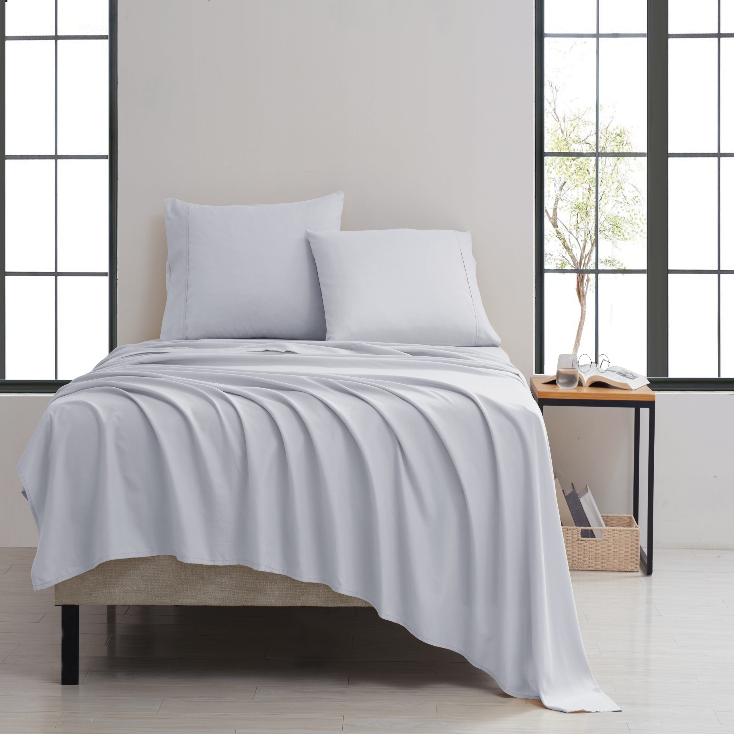 Kathy Ireland Twill Weave Luxury 4-Piece Sheet Set by Bed Bath Fashions - Image 5