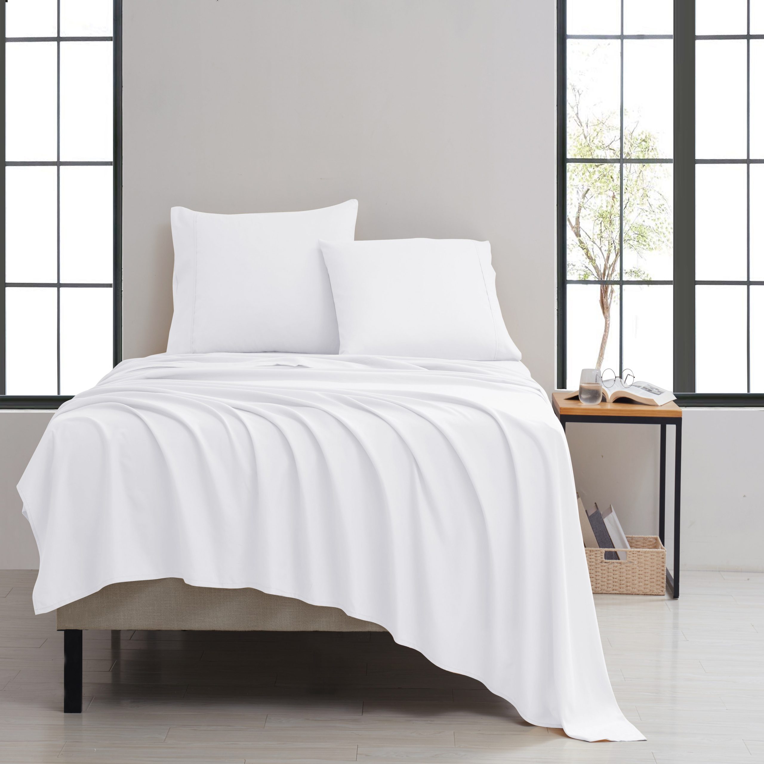 Kathy Ireland Twill Weave Luxury 4-Piece Sheet Set by Bed Bath Fashions - Image 6