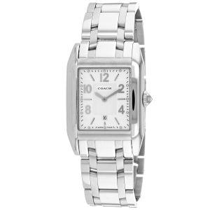 Coach Men's Commerce Root White Dial Watch - 14600490