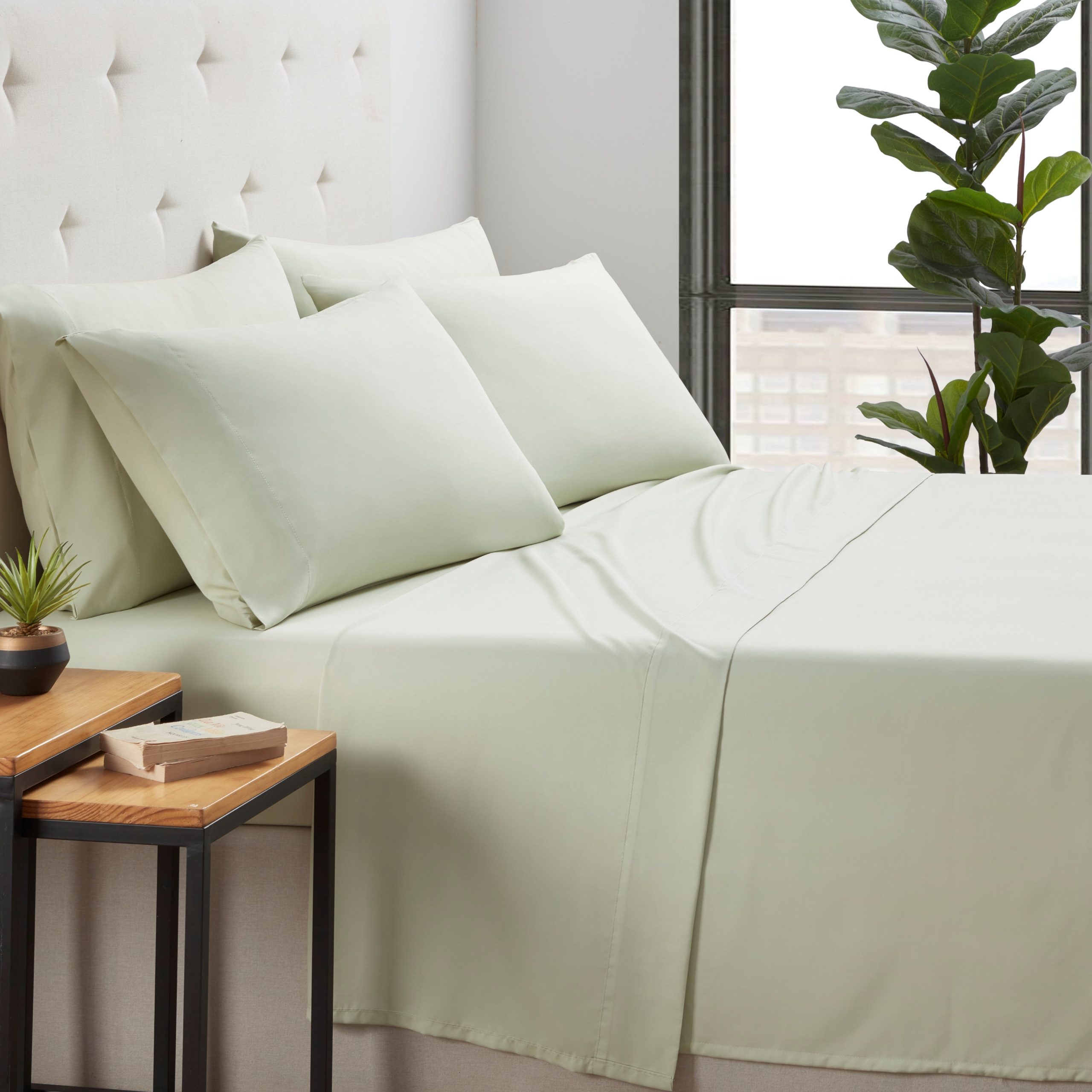 Kathy Ireland 6 Piece Bamboo Cooling Sheet Set - Image 15