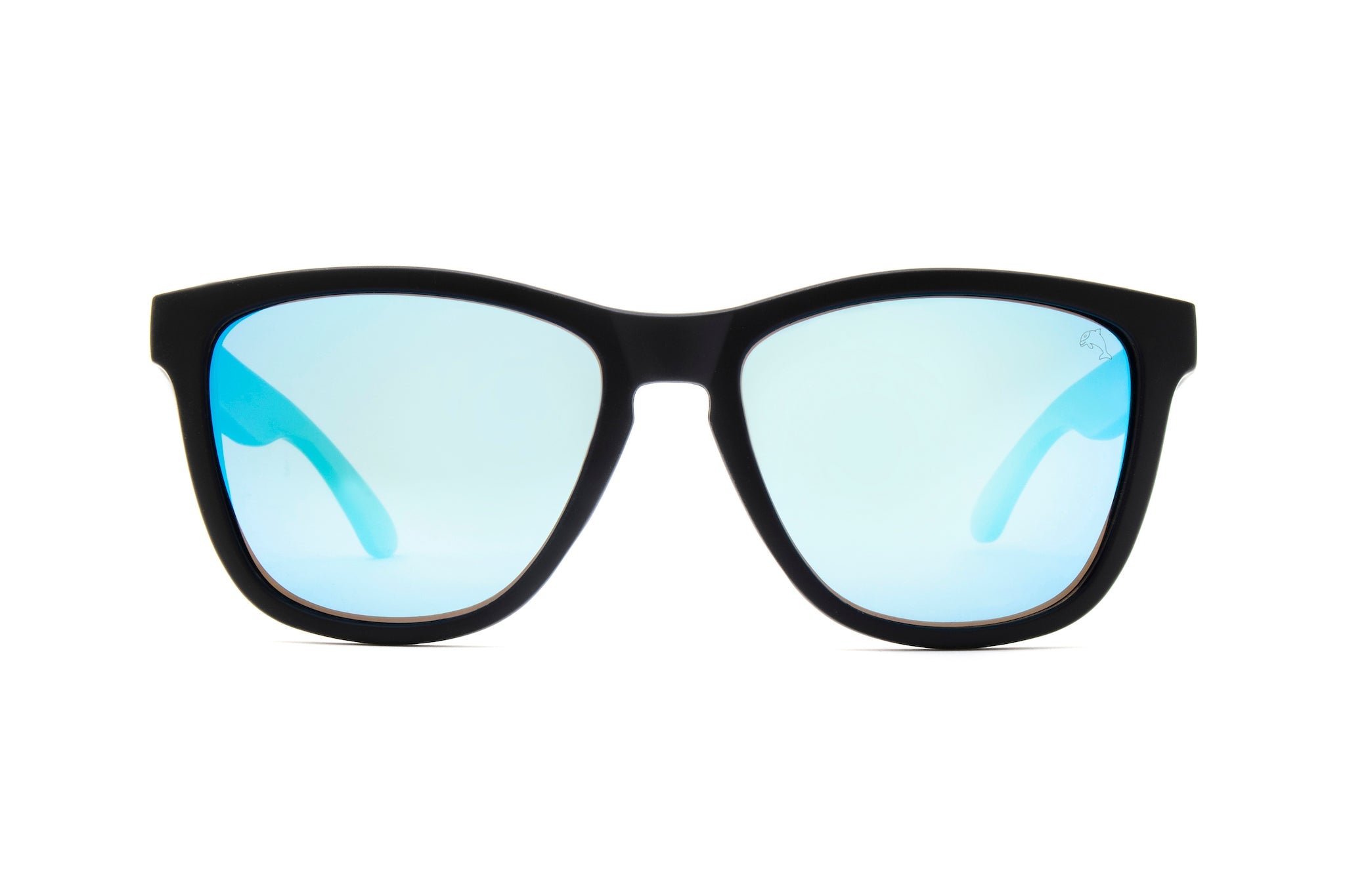 Biscayners Unbreakable Black-Blue Men's Sunglasses - Image 2