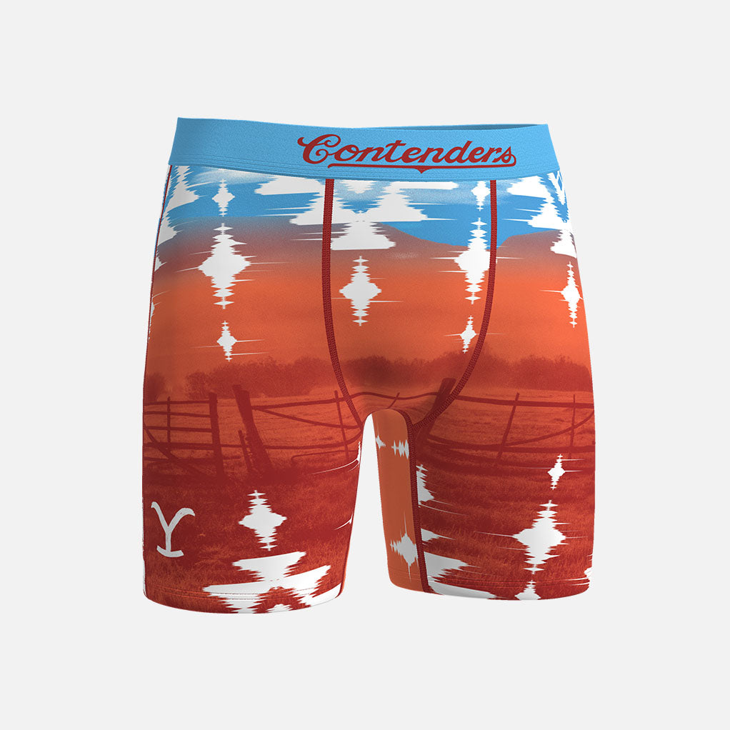 Contenders Clothing Yellowstone Ranch Sunset Brief - Image 2