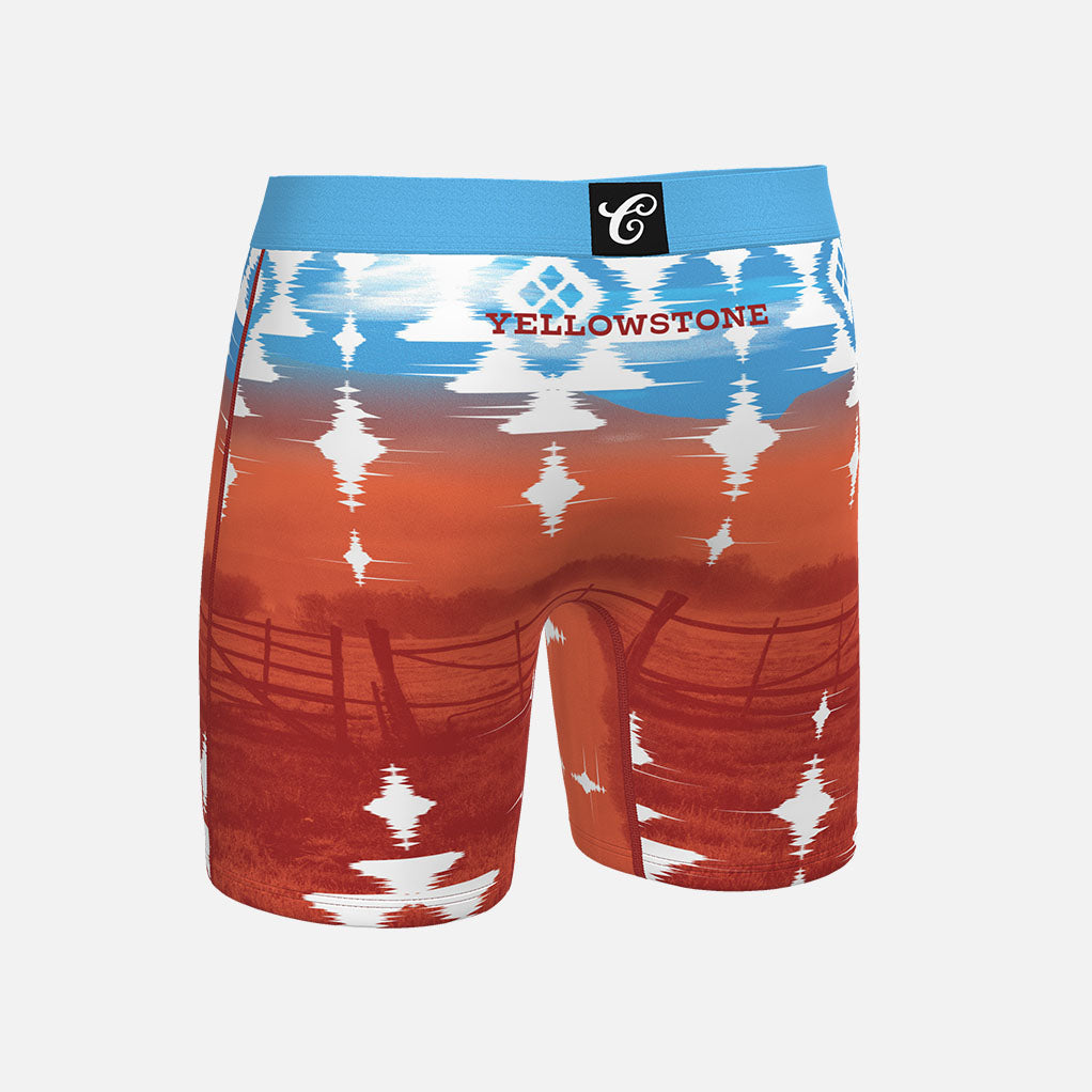 Contenders Clothing Yellowstone Ranch Sunset Brief - Image 3