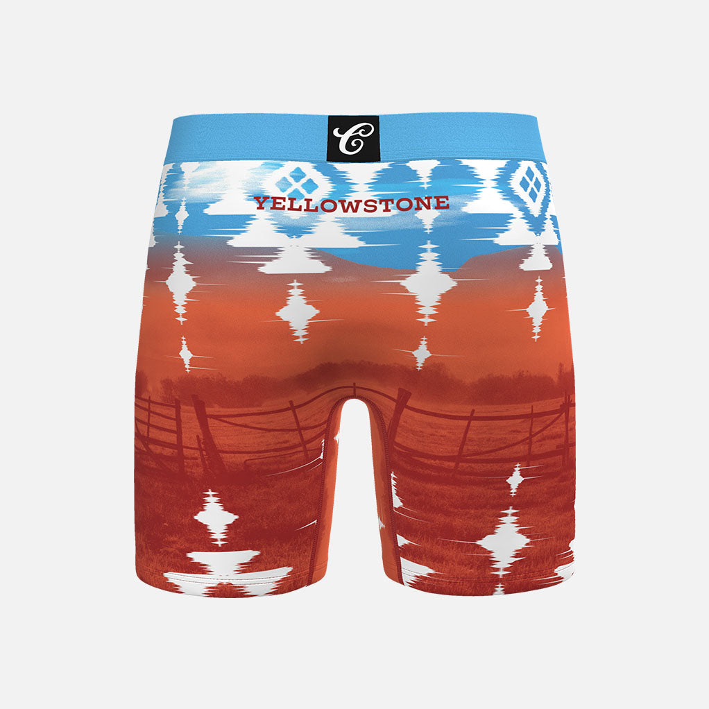 Contenders Clothing Yellowstone Ranch Sunset Brief - Image 4