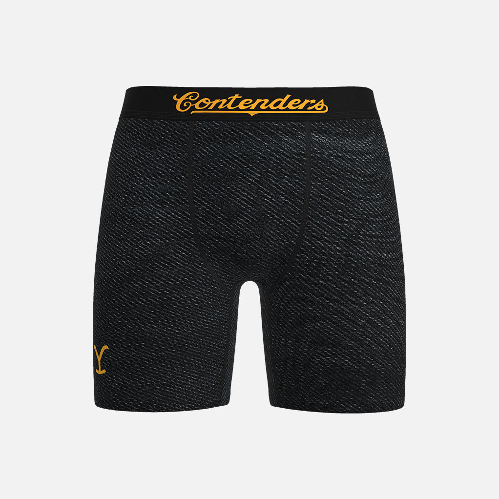 Contenders Clothing Yellowstone Rip Denim Jacket Brief