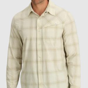 Outdoor Research Men's Astroman Button Long Sleeve Upf 30 Sun Shirt - 282279-2709