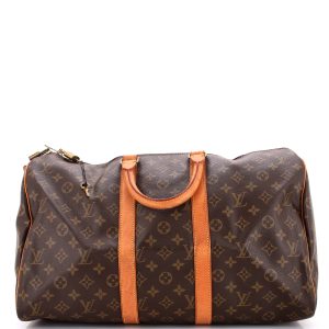 Pre-Loved Louis Vuitton Keepall Bandouliere Bag Monogram Canvas 45