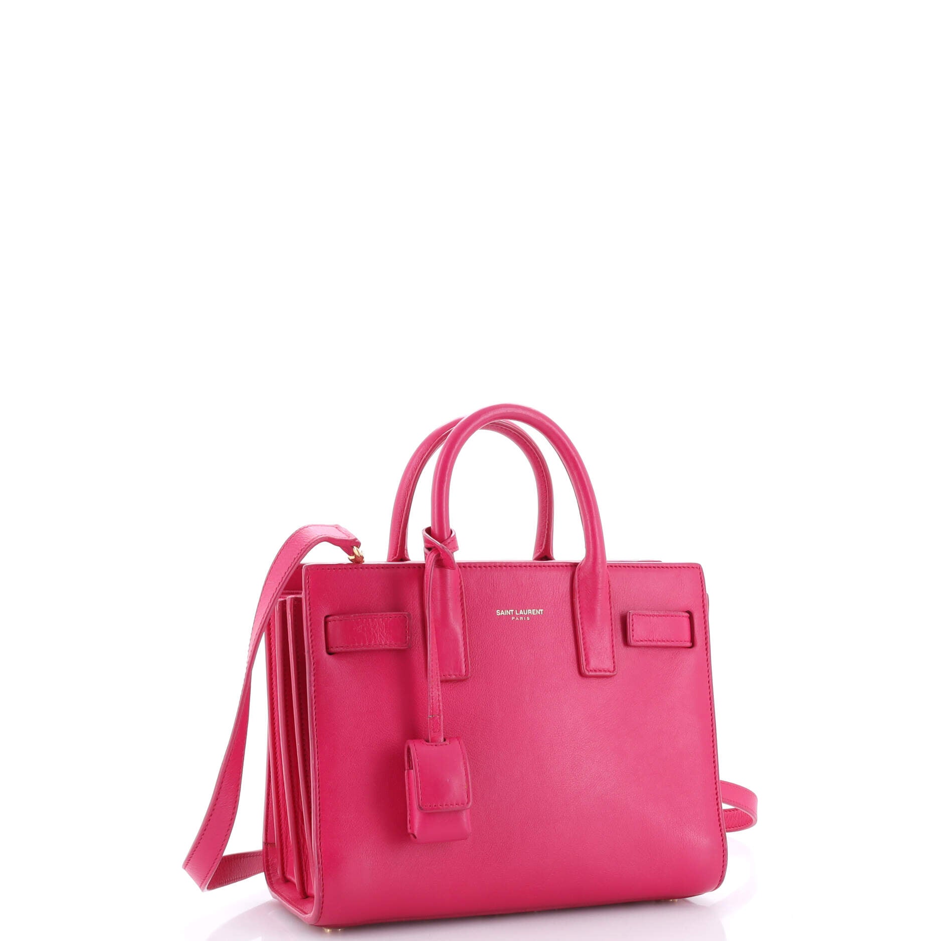 Pre-Loved Saint Laurent Sac de Jour Bag Leather Nano - Image 2