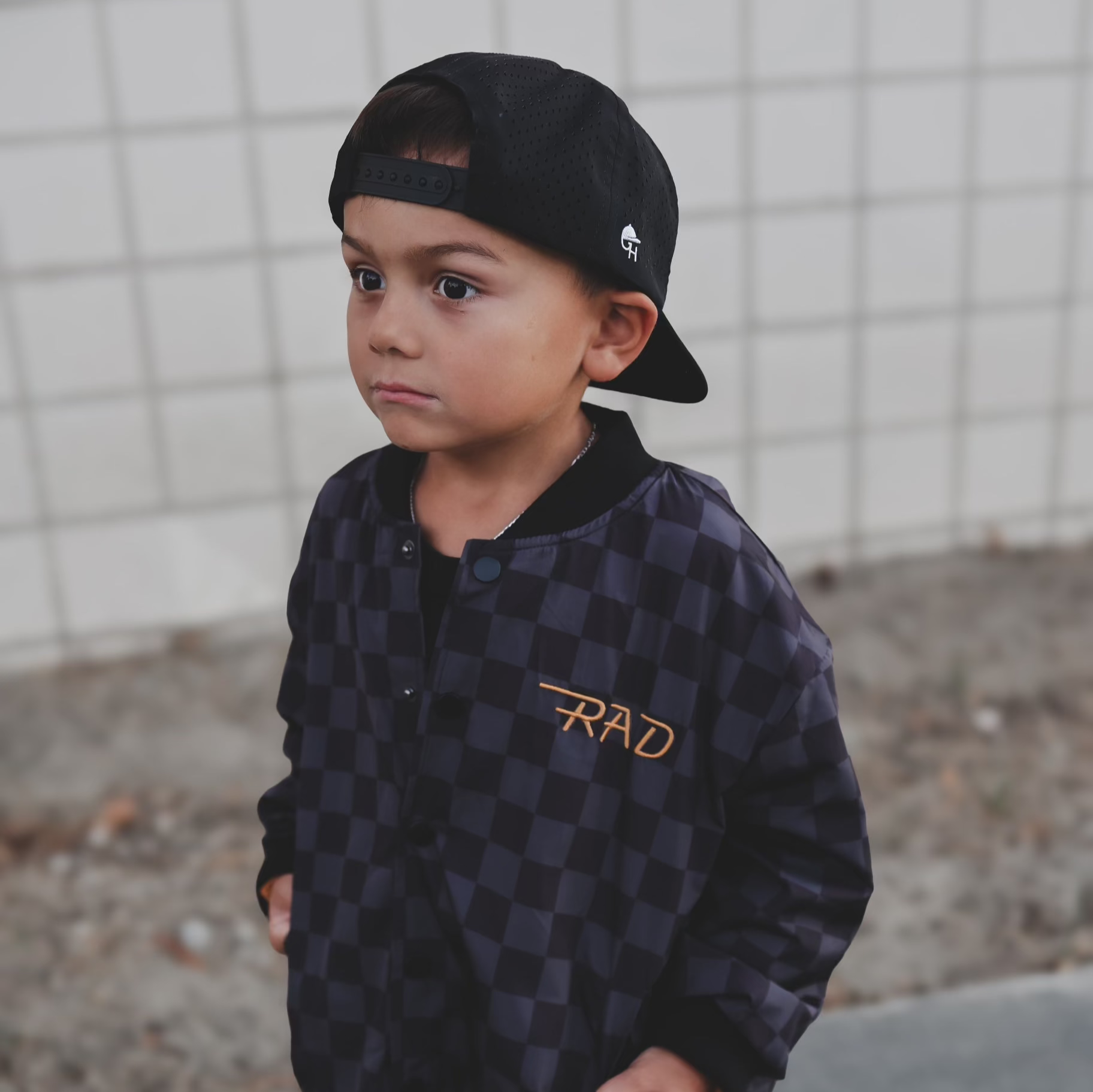 LITTLE RAD THINGS BOY'S WATERPROOF LETTERMAN JACKET - Image 12