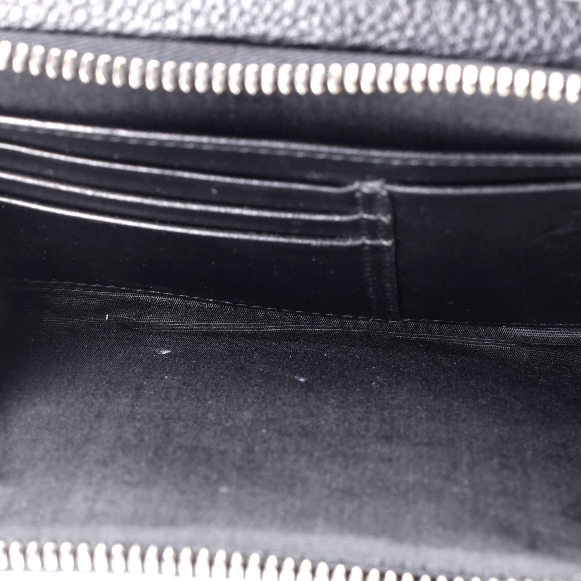 Pre-Loved Christian Dior Kenny Scharf Double Zip Crossbody Pouch Oblique Canvas with Applique - Image 5