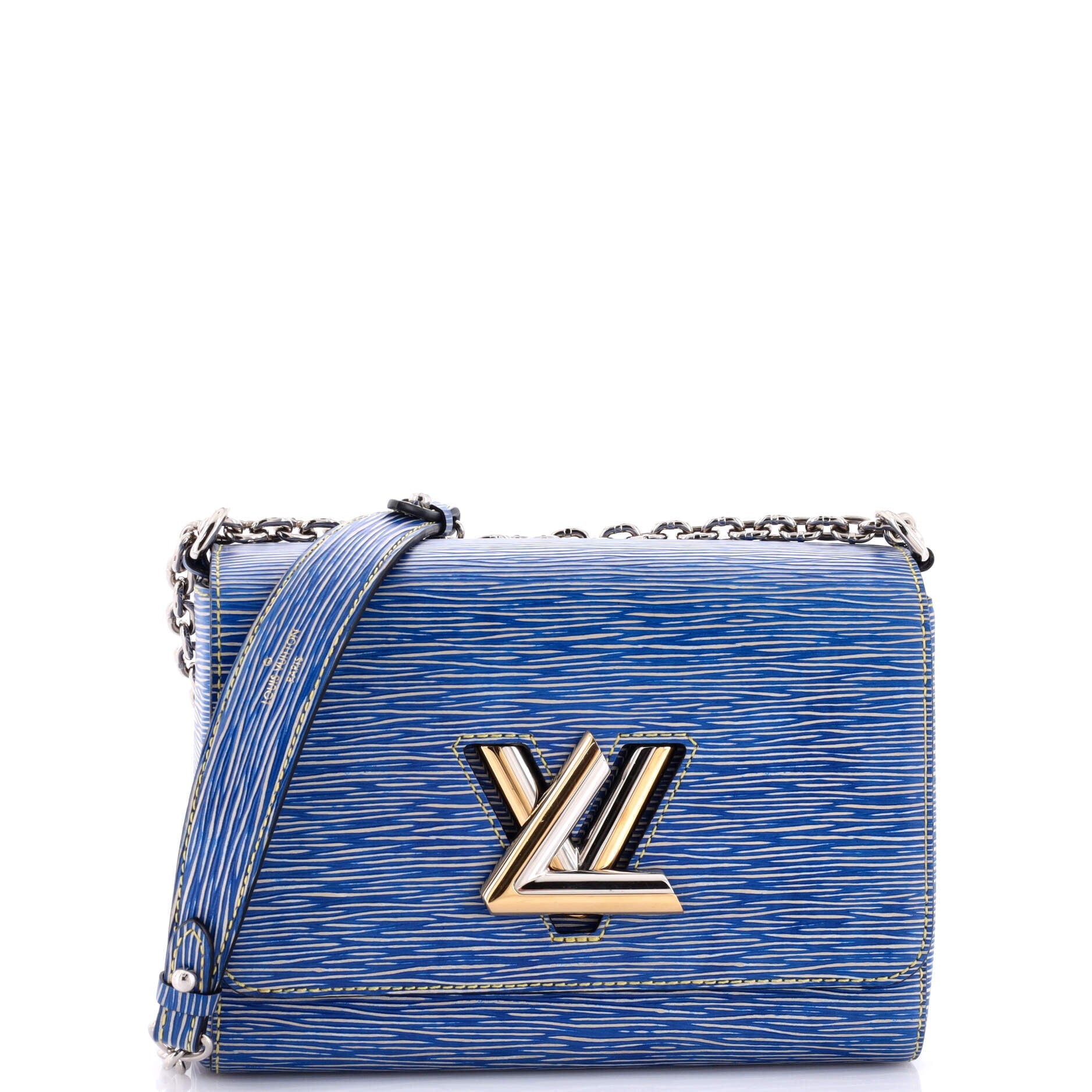 Pre-Loved Louis Vuitton Twist Handbag Epi Leather MM - Image 3