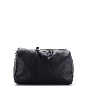 Pre-Loved Gucci Carry On Convertible Duffle Bag Guccissima Leather Small