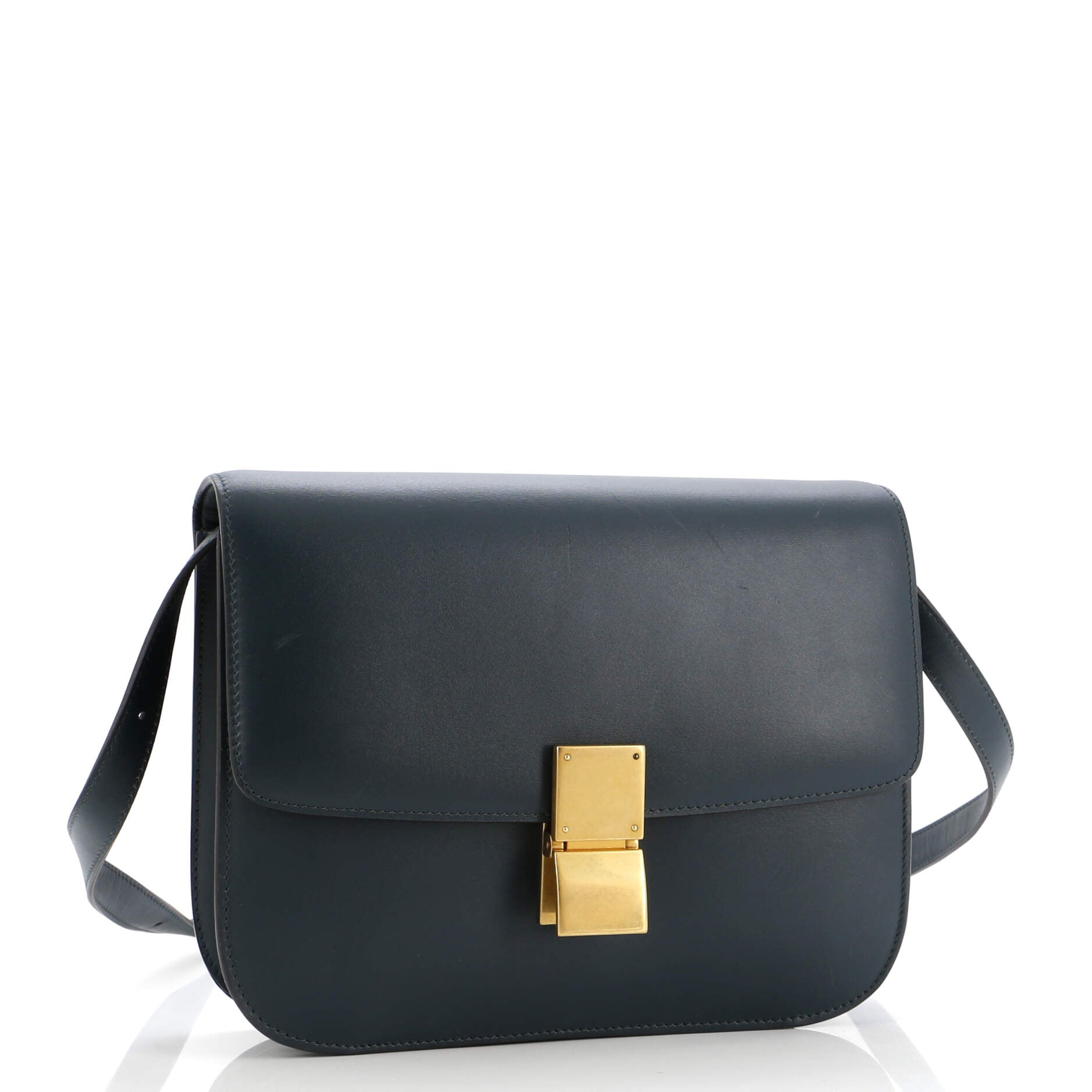 Pre-Loved Celine Classic Box Bag Smooth Leather Medium - Image 2