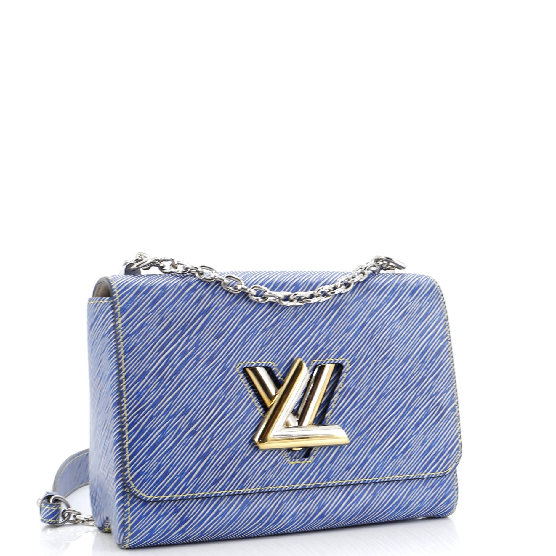 Pre-Loved Louis Vuitton Twist Handbag Epi Leather MM - Image 2