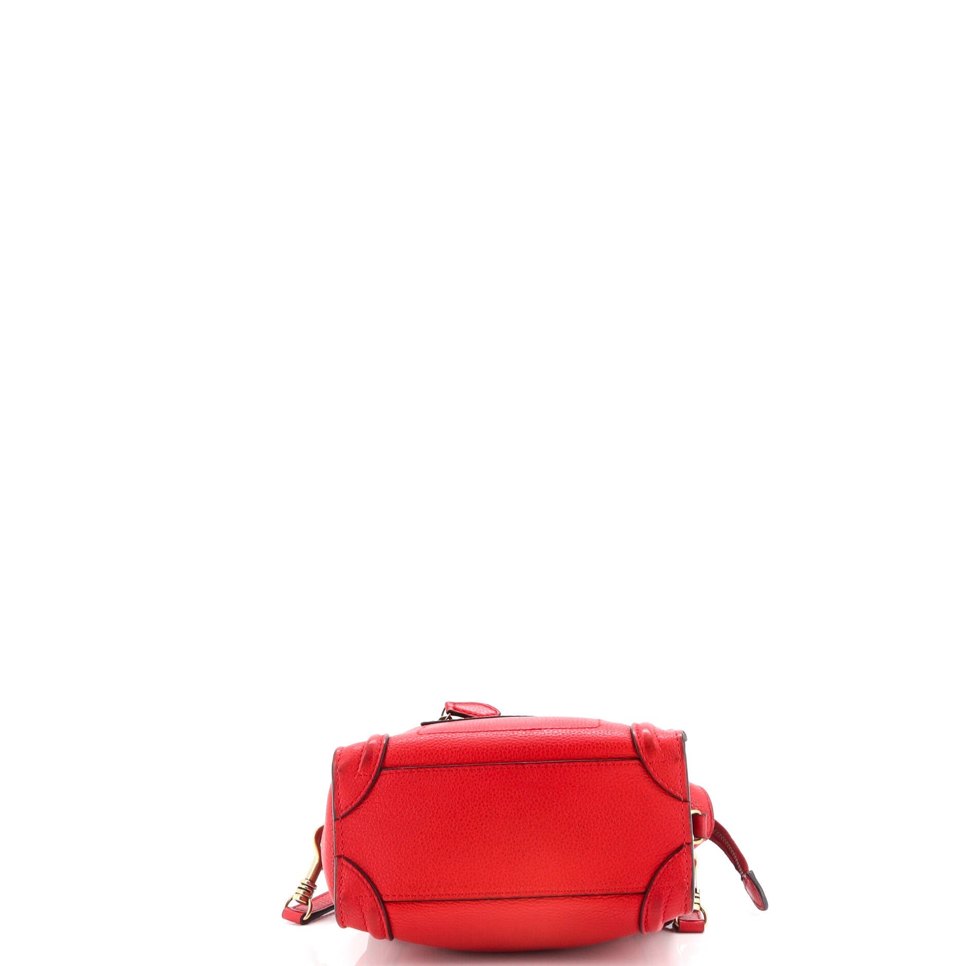 Pre-Loved Celine Luggage Bag Grainy Leather Nano - Image 4