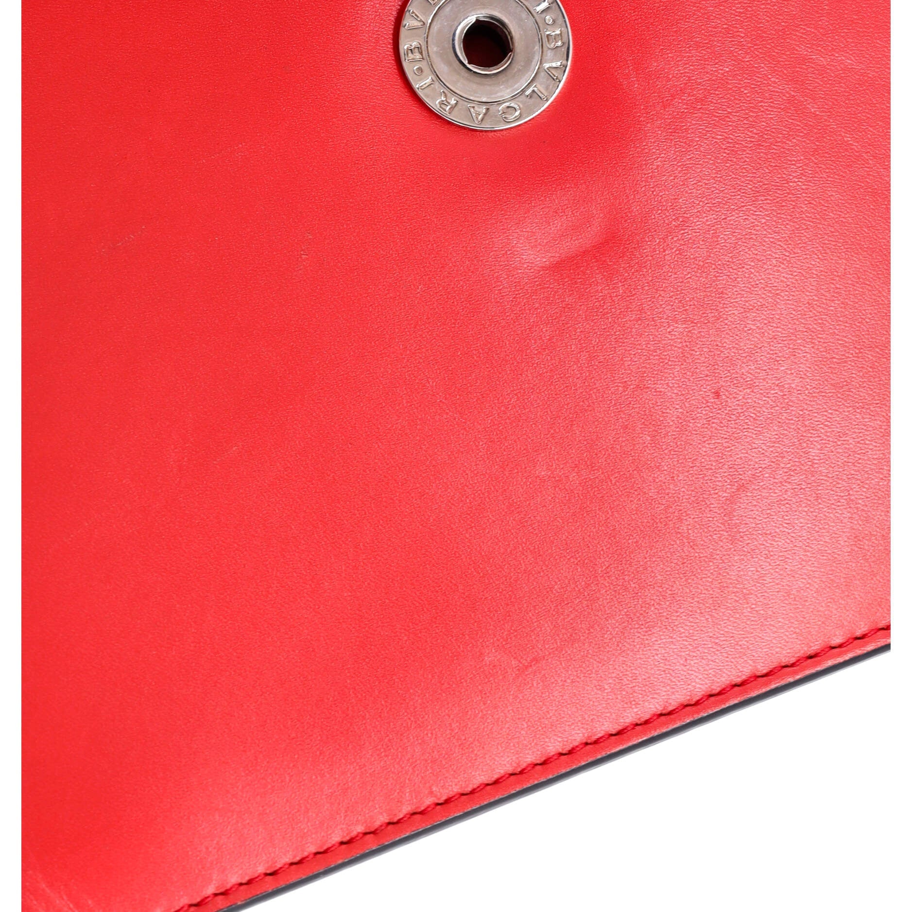 Pre-Loved Bvlgari Serpenti Forever Square Shoulder Bag Leather and Stingray Small - Image 6