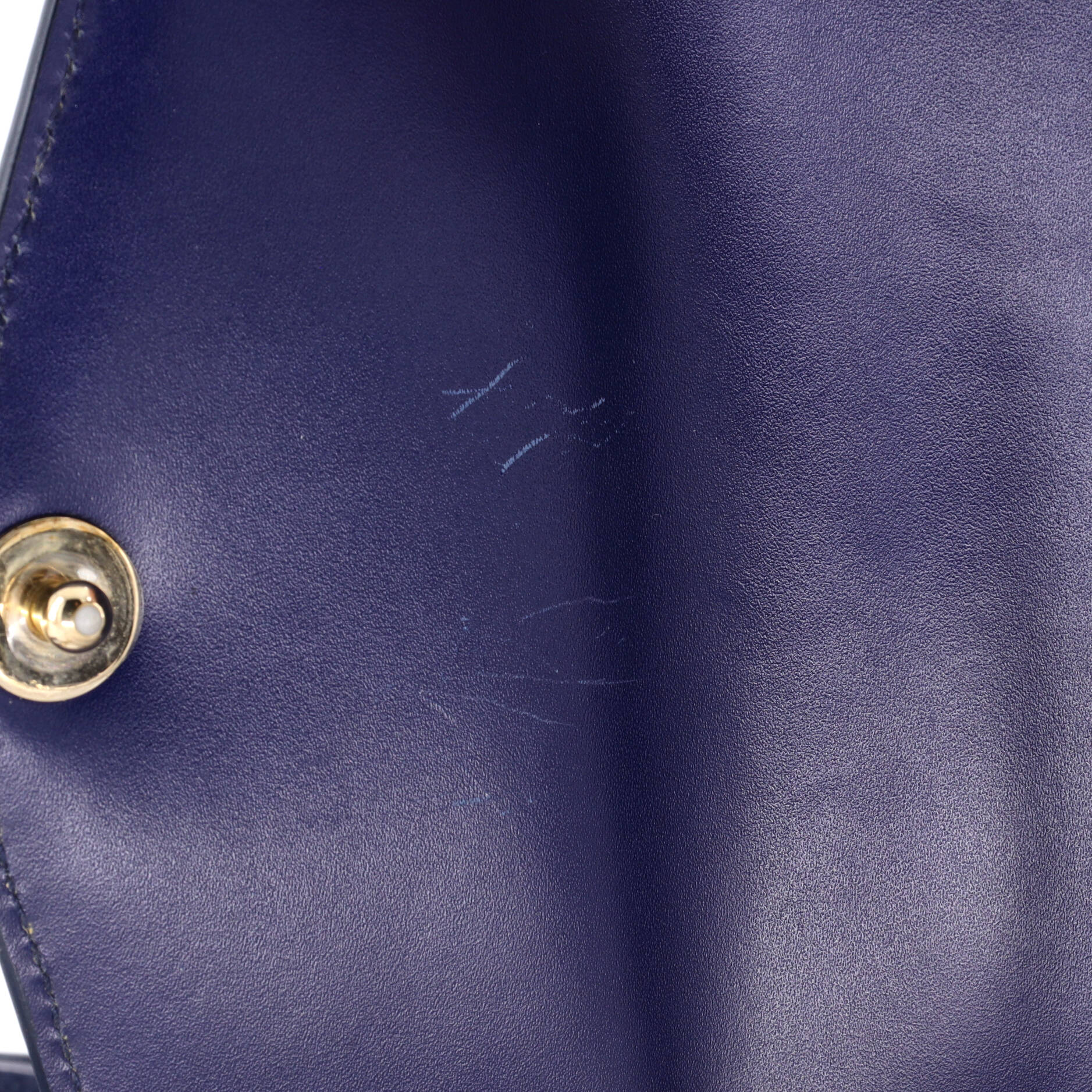 Pre-Loved Bvlgari Serpenti Forever Top Handle Bag Leather and Stingray Small - Image 6