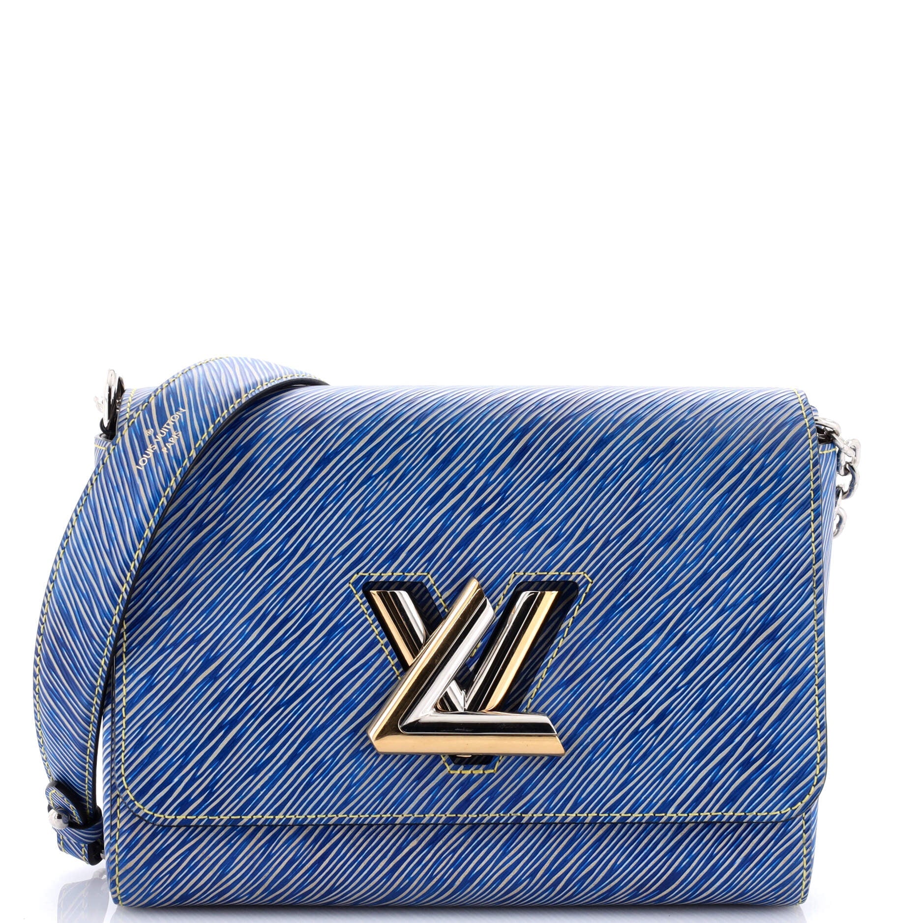 Pre-Loved Louis Vuitton Twist Handbag Epi Leather MM