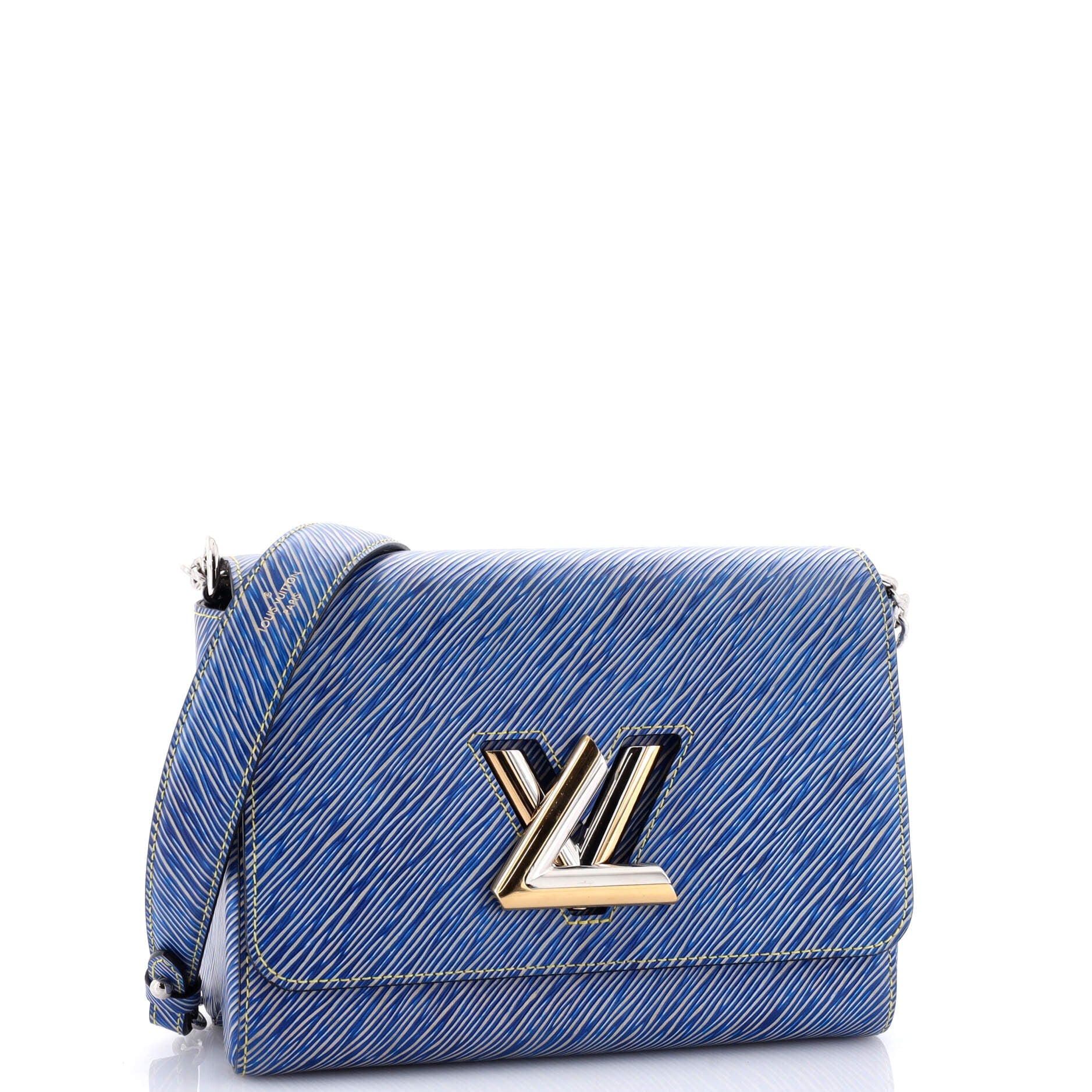 Pre-Loved Louis Vuitton Twist Handbag Epi Leather MM - Image 2