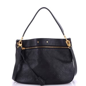 Pre-Loved Louis Vuitton Spontini NM Handbag Monogram Empreinte Leather