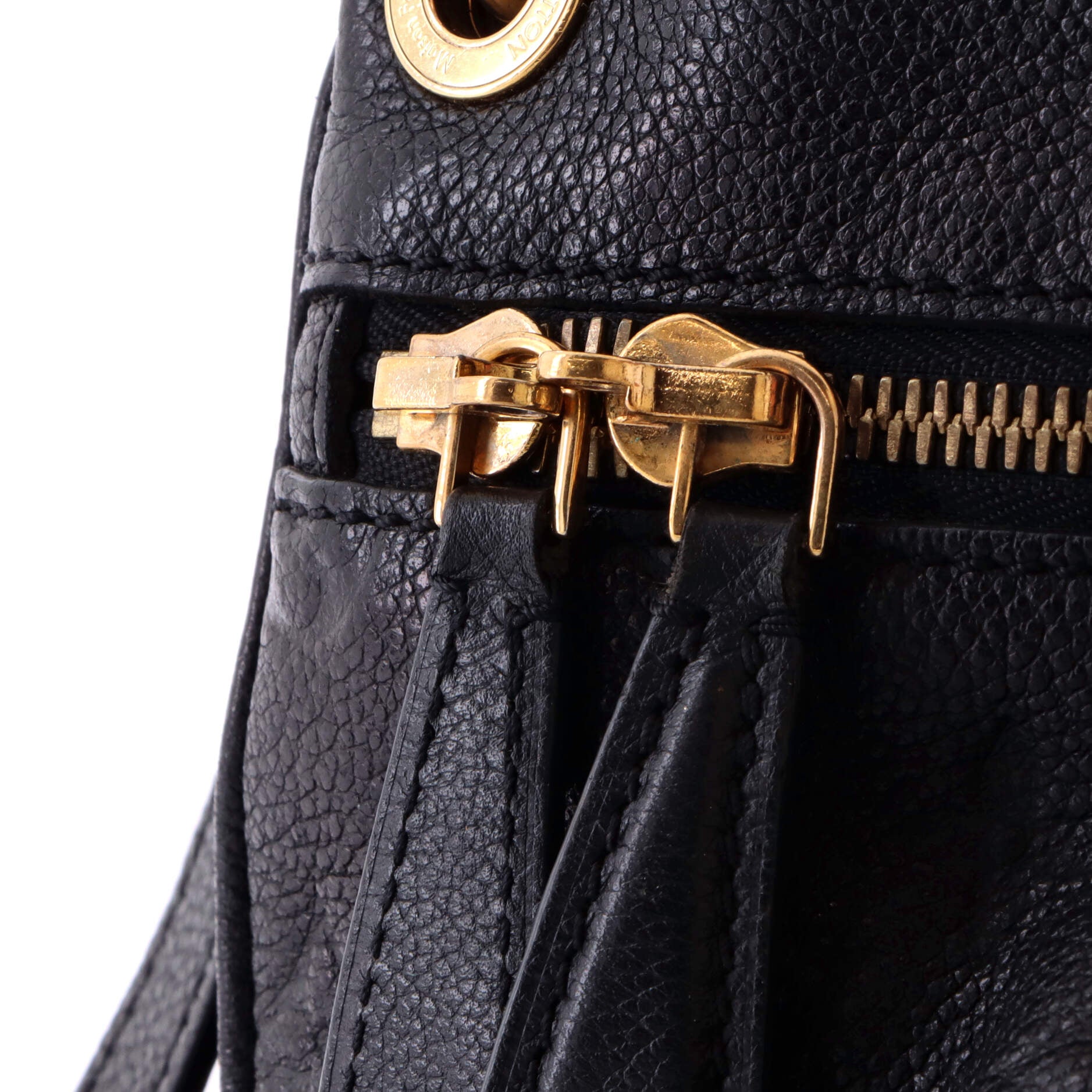 Pre-Loved Louis Vuitton Spontini NM Handbag Monogram Empreinte Leather - Image 6