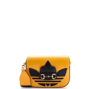 Pre-Loved Gucci x Adidas Horsebit 1955 Shoulder Bag Leather Mini