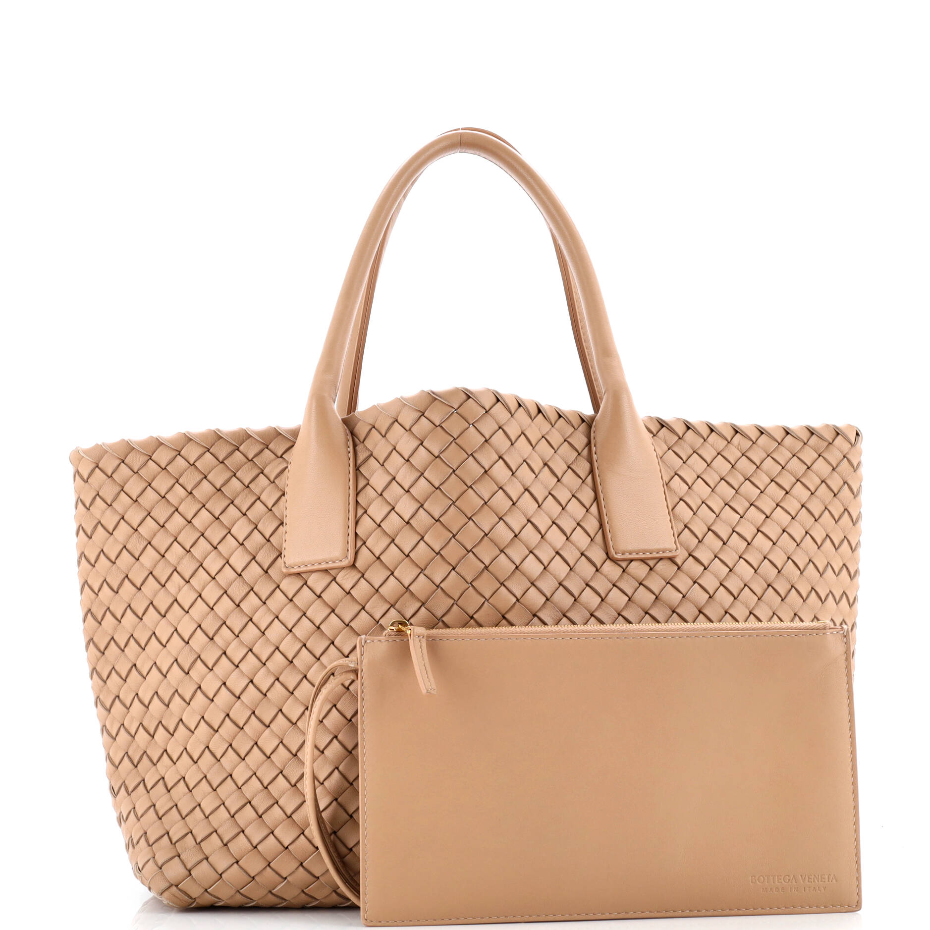 Pre-Loved Bottega Veneta Cabat Tote Intrecciato Nappa Small - Image 2