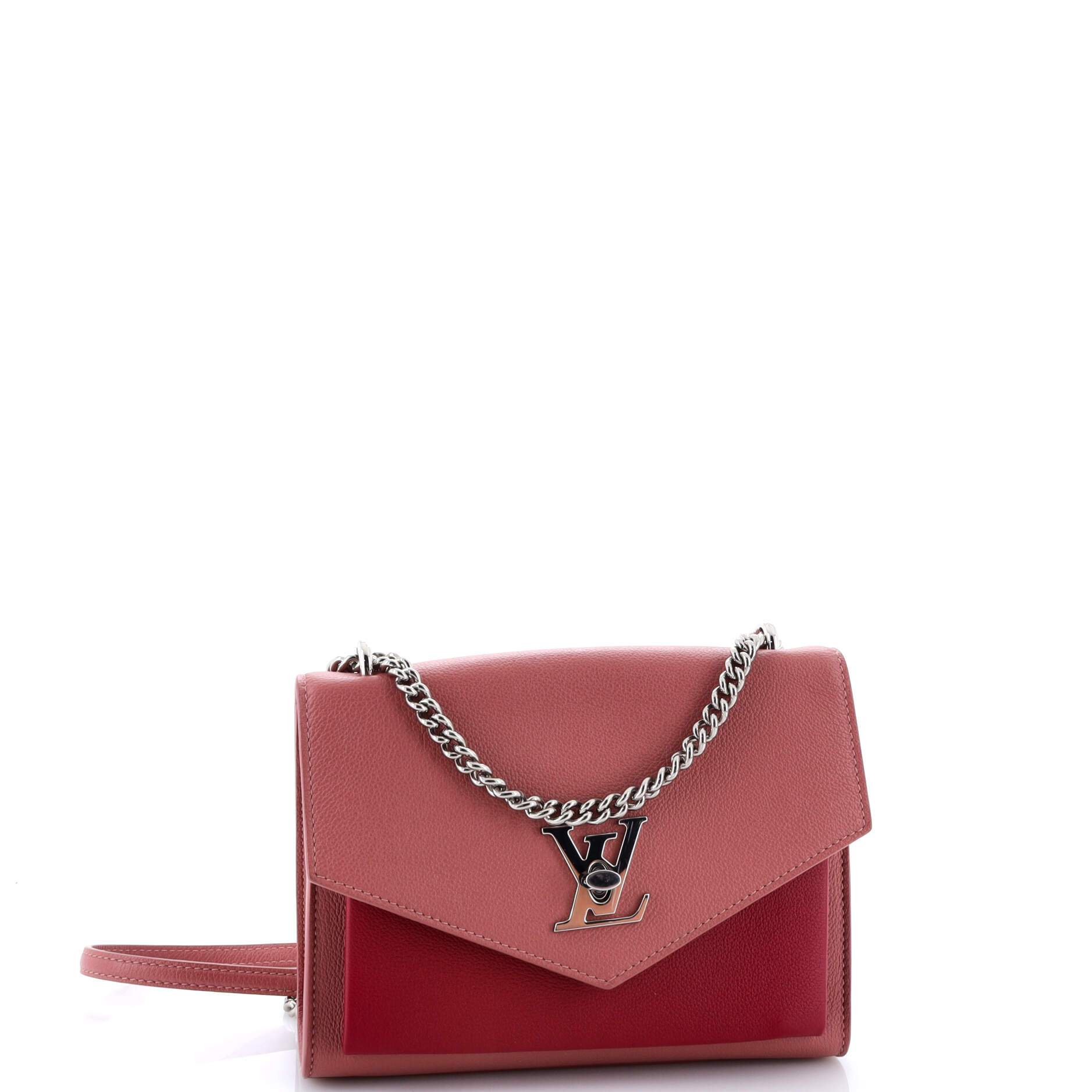 Pre-Loved Louis Vuitton Mylockme Handbag Leather BB - Image 2