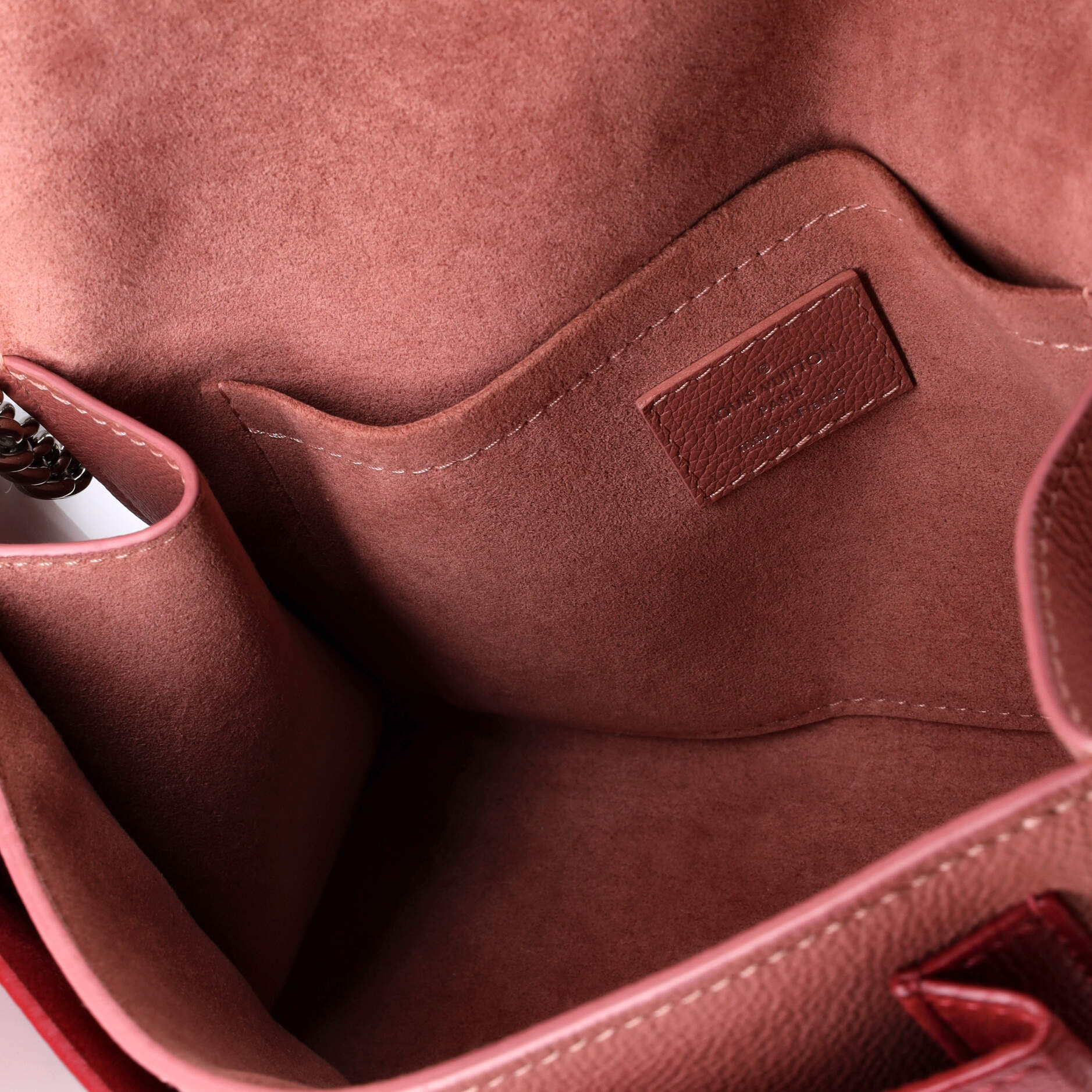 Pre-Loved Louis Vuitton Mylockme Handbag Leather BB - Image 5