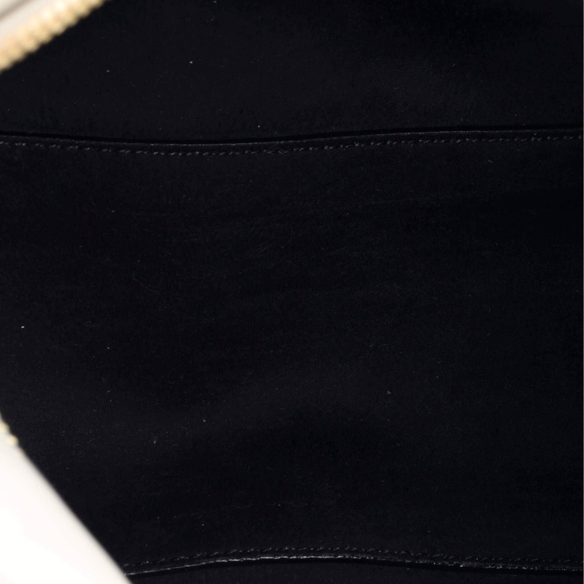Pre-Loved Saint Laurent Lock Baby Duffle Bag Leather - Image 5