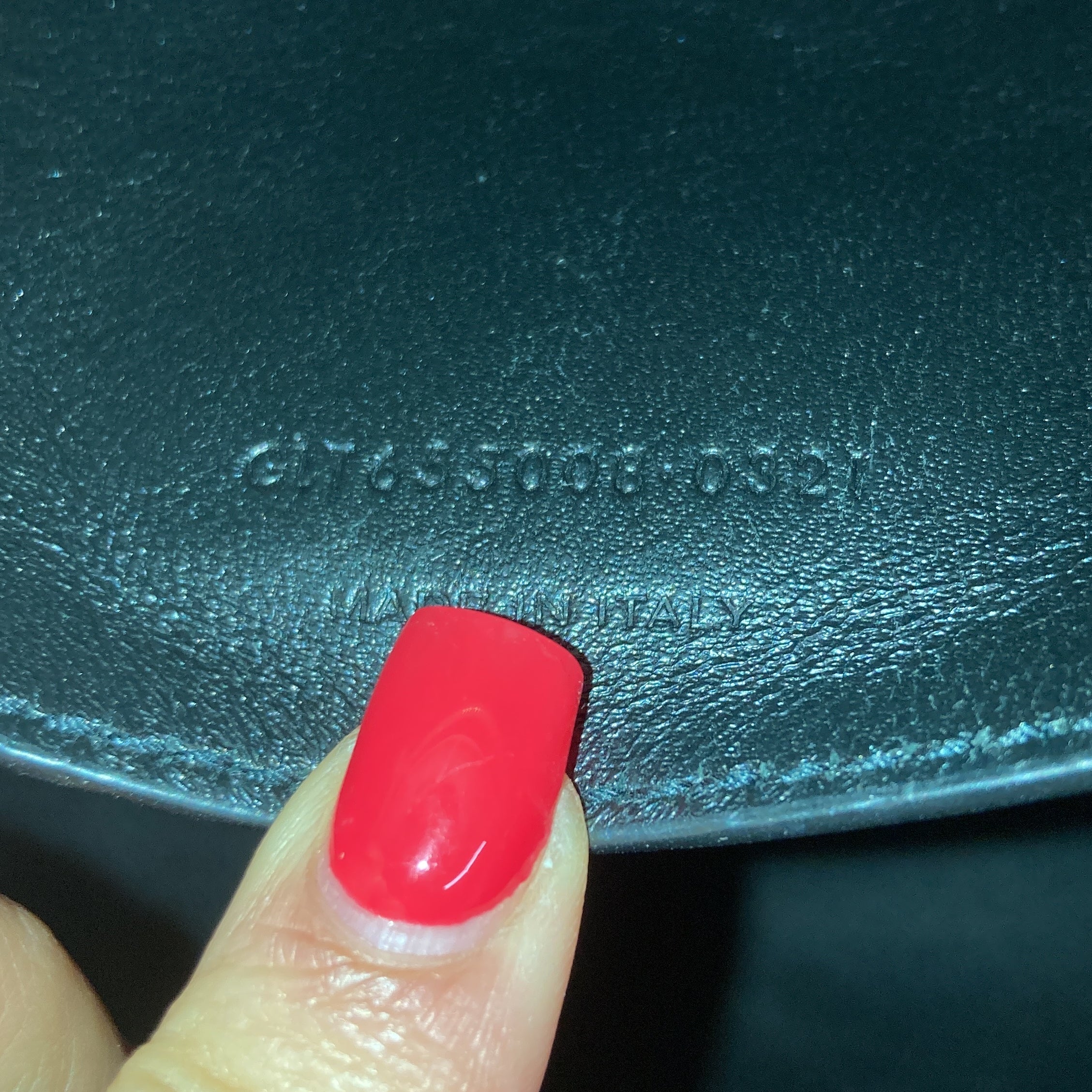 Pre-Loved Saint Laurent Lock Baby Duffle Bag Leather - Image 8