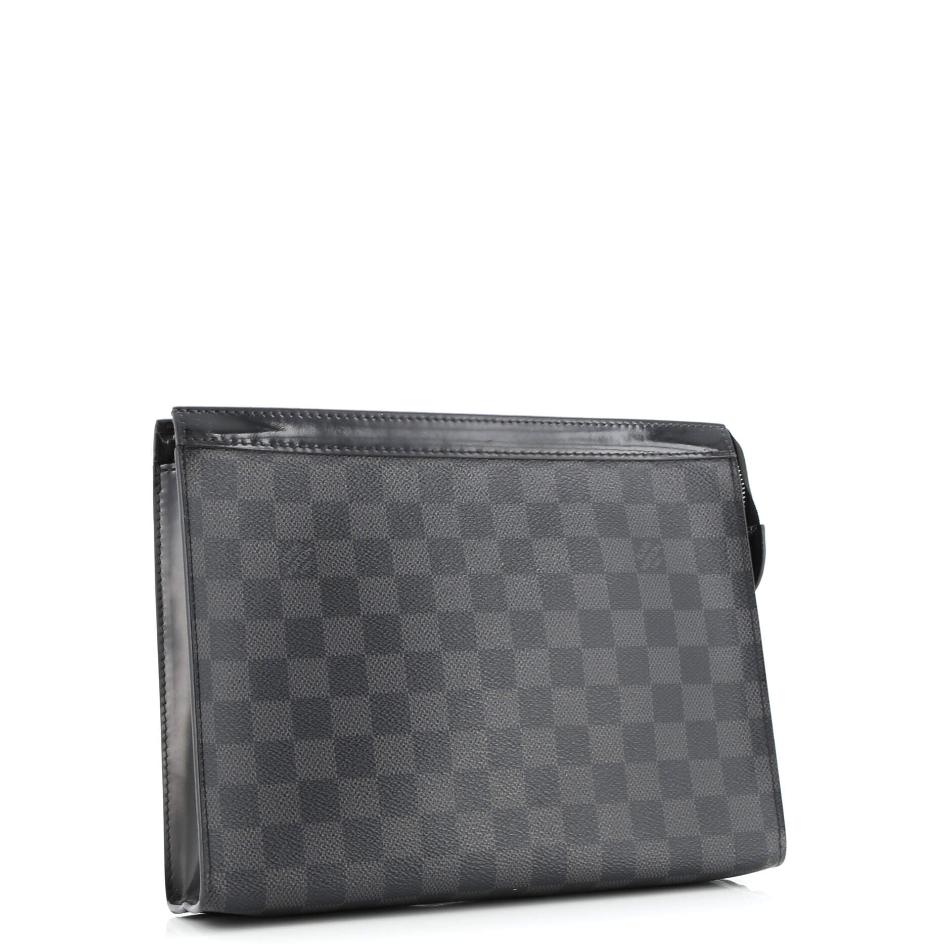 Pre-Loved Louis Vuitton Pochette Voyage Damier Graphite MM - Image 2