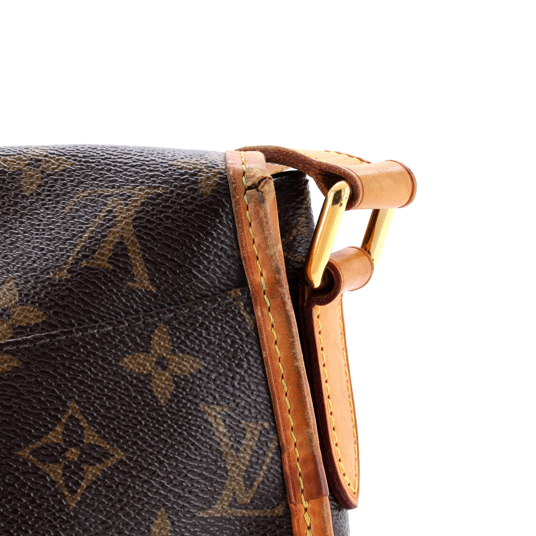 Pre-Loved Louis Vuitton Menilmontant Handbag Monogram Canvas PM - Image 6