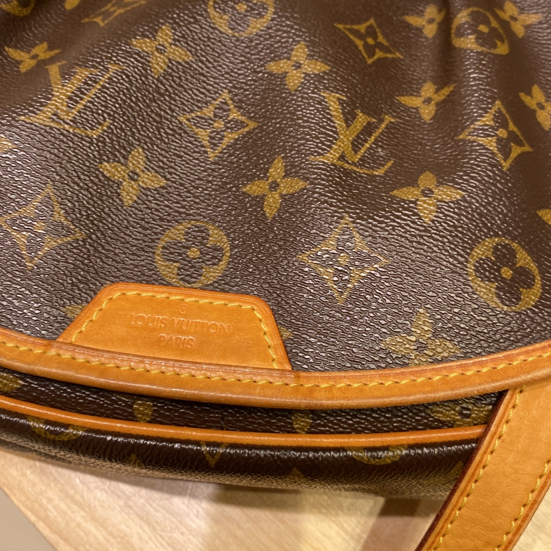 Pre-Loved Louis Vuitton Menilmontant Handbag Monogram Canvas PM - Image 8