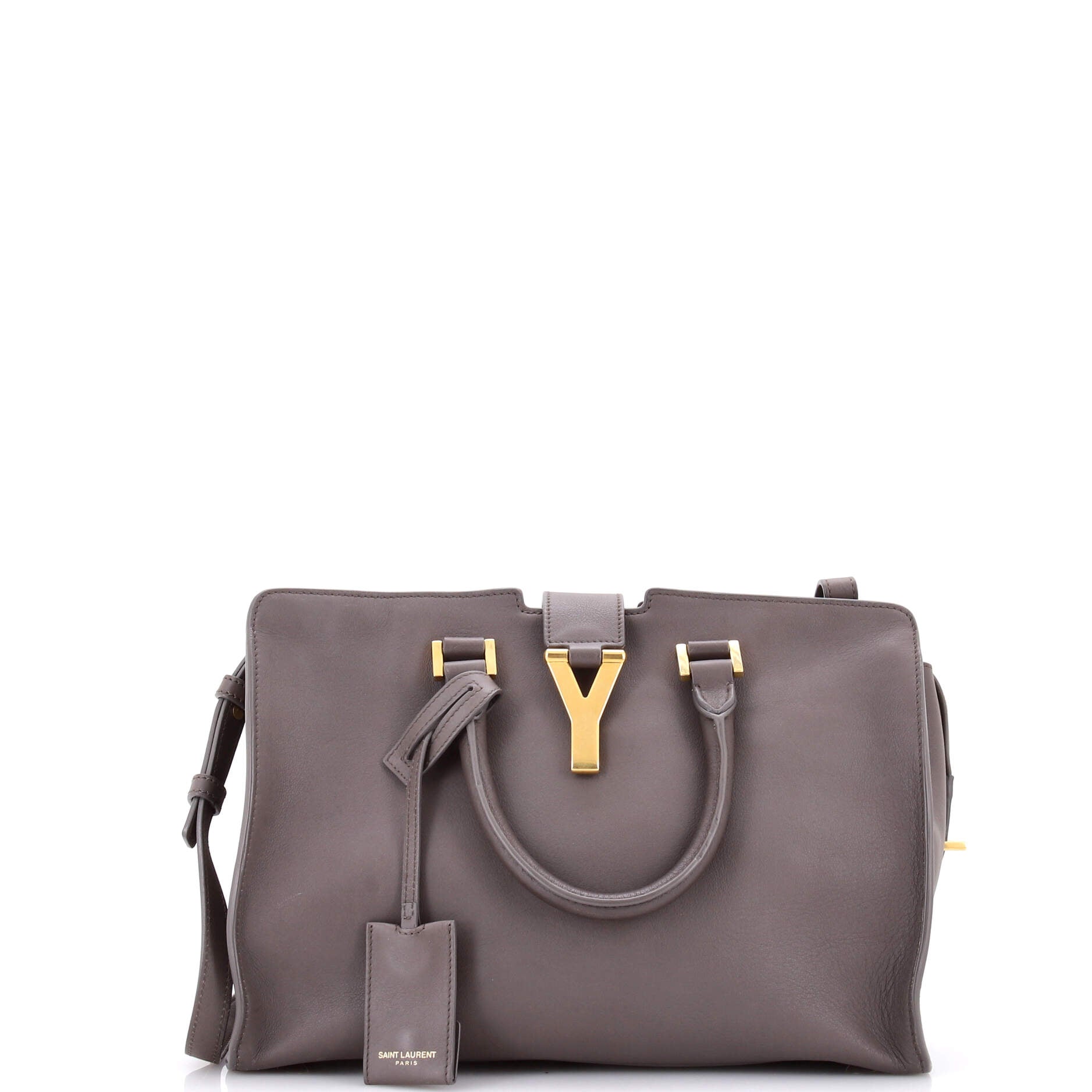 Pre-Loved Saint Laurent Classic Y Cabas Leather Small