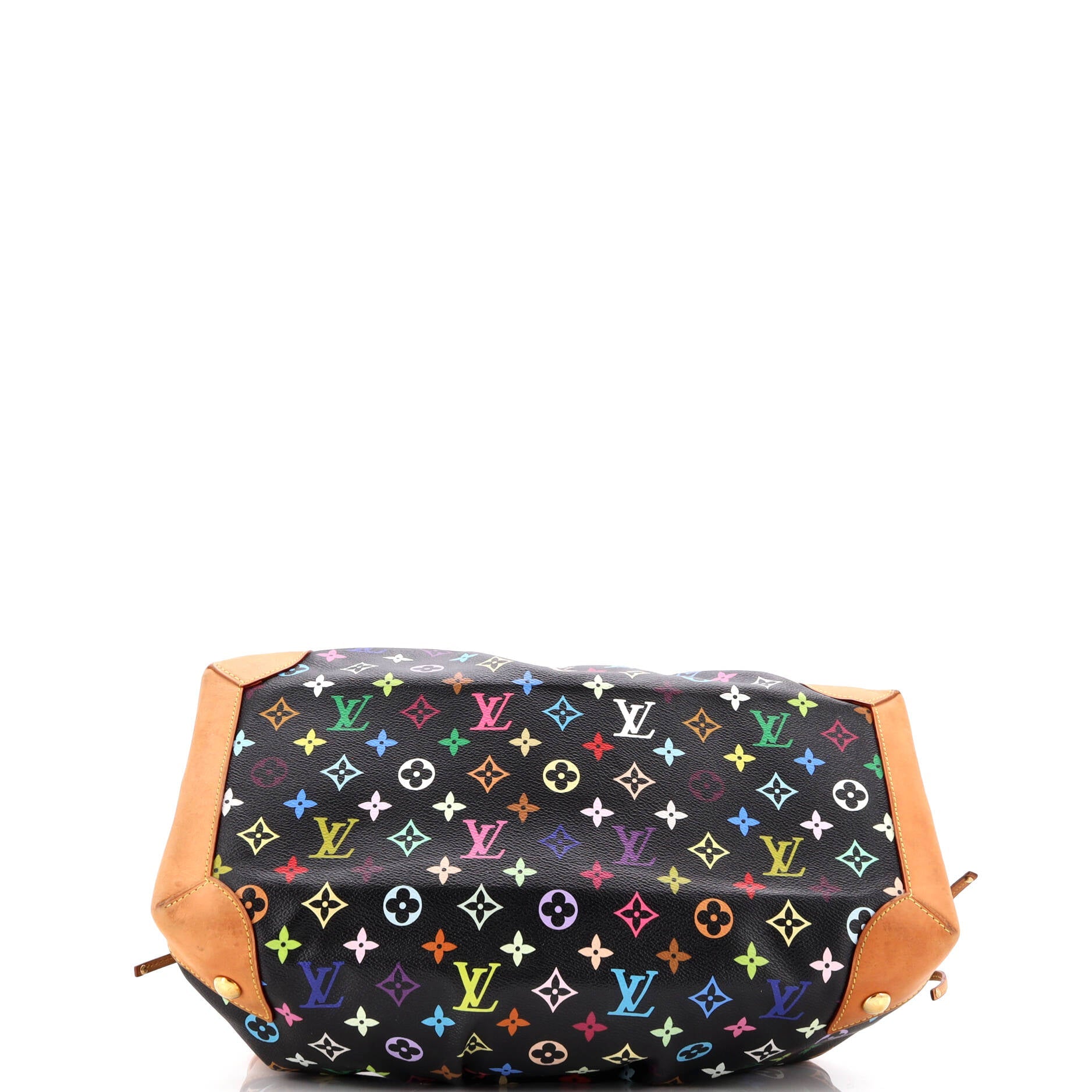 Pre-Loved Louis Vuitton Ursula Handbag Monogram Multicolor - Image 4