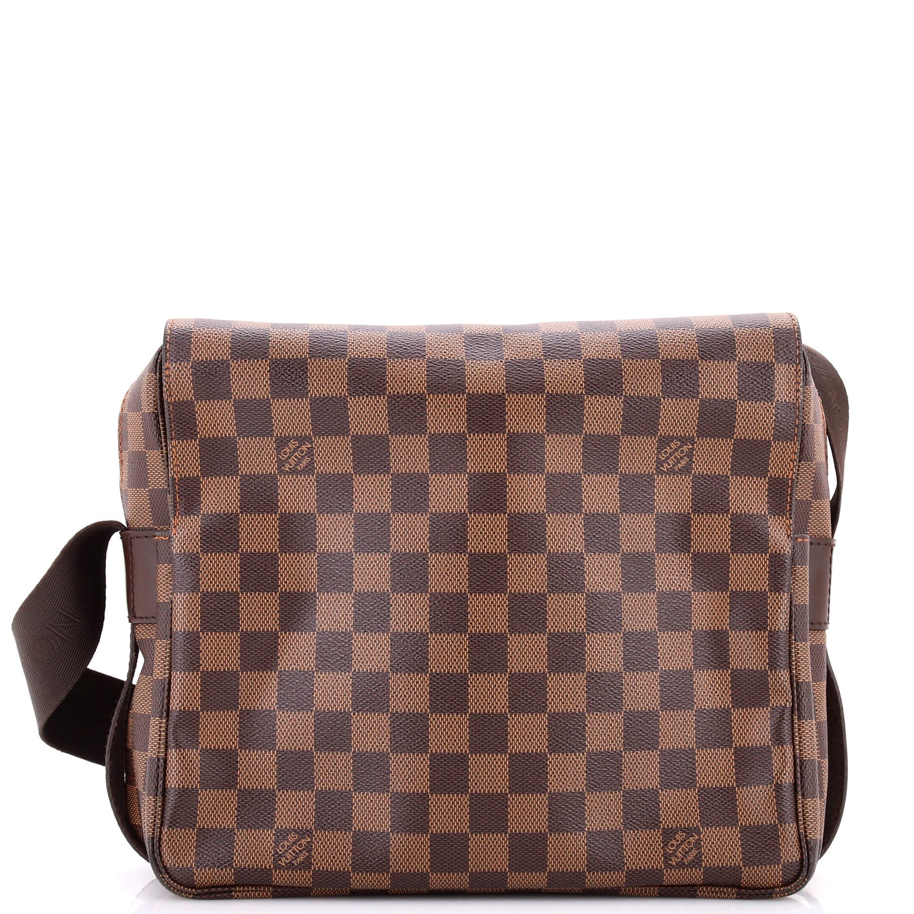 Pre-Loved Louis Vuitton Naviglio Handbag Damier