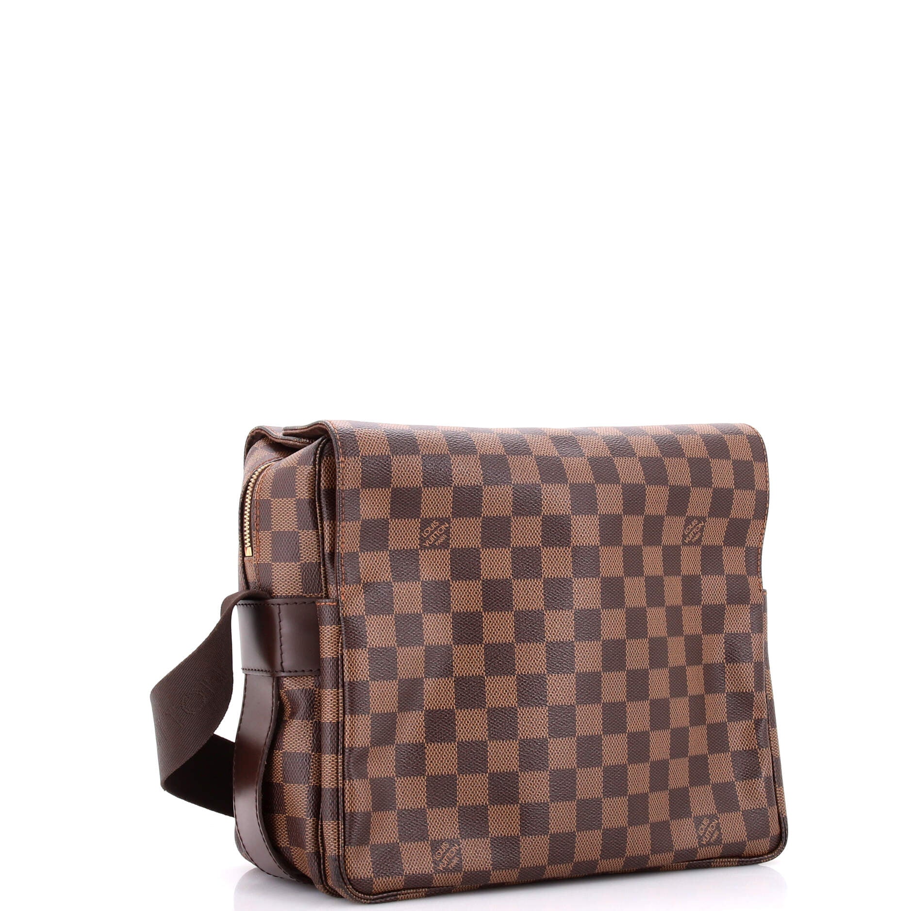 Pre-Loved Louis Vuitton Naviglio Handbag Damier - Image 2